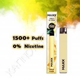 Maxx Vape Vanilla Ice Cream (Nicotine Free)